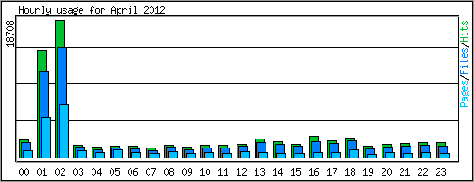 Hourly usage