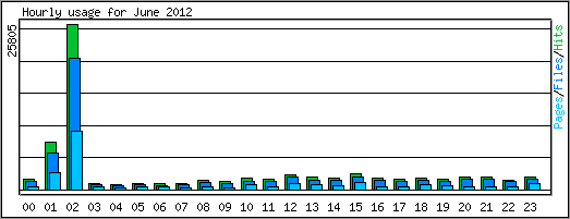 Hourly usage