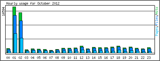 Hourly usage