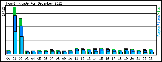 Hourly usage