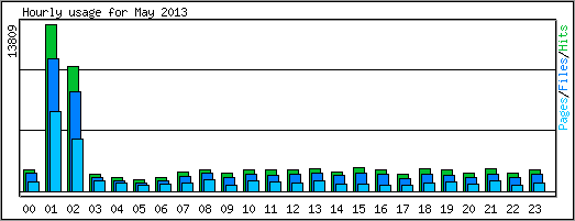 Hourly usage