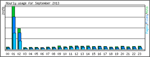 Hourly usage