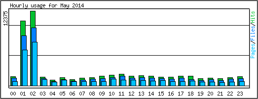 Hourly usage