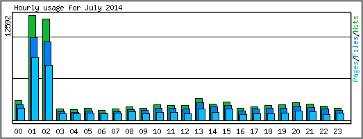 Hourly usage