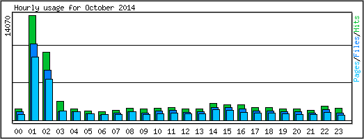 Hourly usage