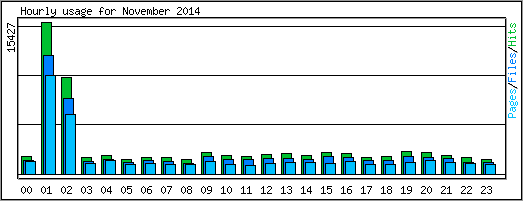 Hourly usage
