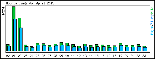Hourly usage